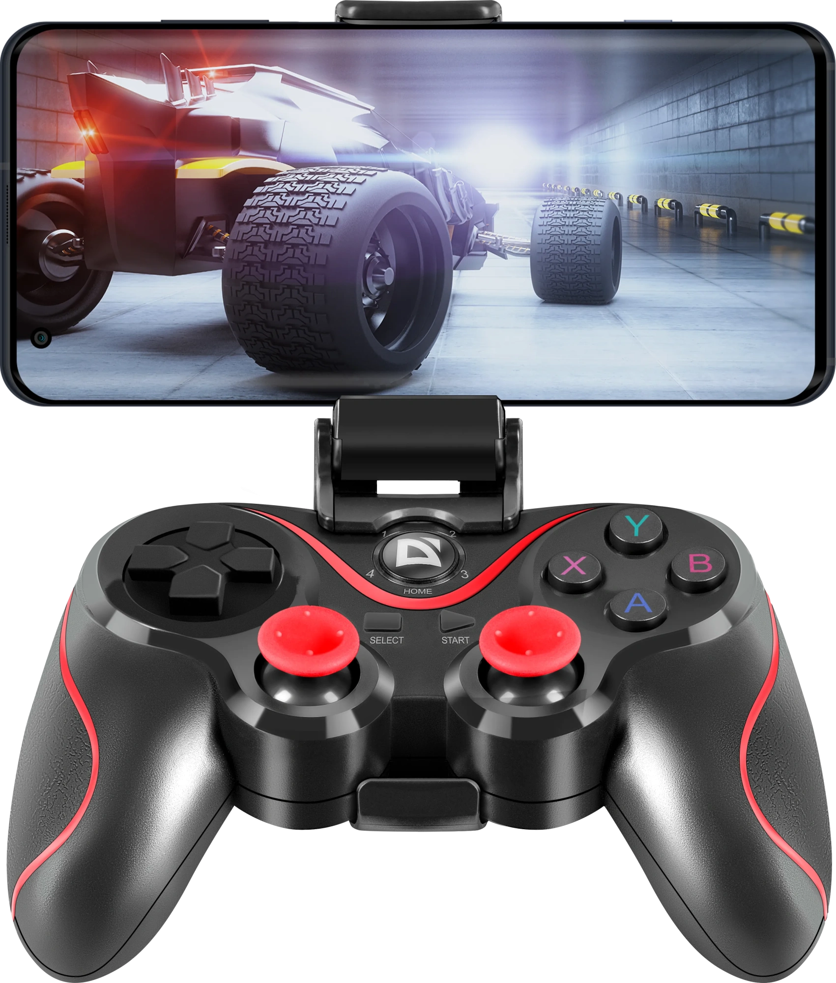Геймпад Defender Impulse, 12 кнопок, 4-поз джойстик, 2 D-Pad, Bluetooth, Li-ion, USB (64284)