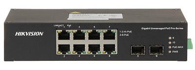 Коммутатор Hikvision DS-3T0310HP (DS-3T0310HP/No Power unit)