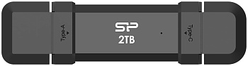 Внешний SSD Silicon Power DS72 500GB Black (SP500GBUC3S72V1K)