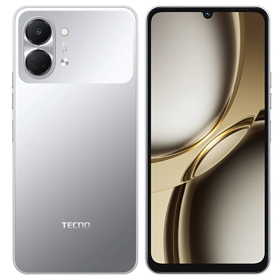 Смартфон Tecno Spark Go 3, 4/128GB - Titanium Grey (KN3/4/128GB/TITANIUM GREY)