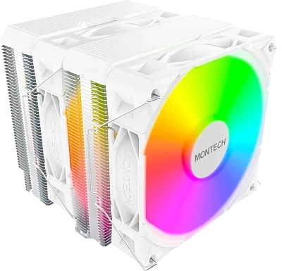 Вентилятор для процессора Montech NX600 ARGB, White (NX600 ARGB (W))