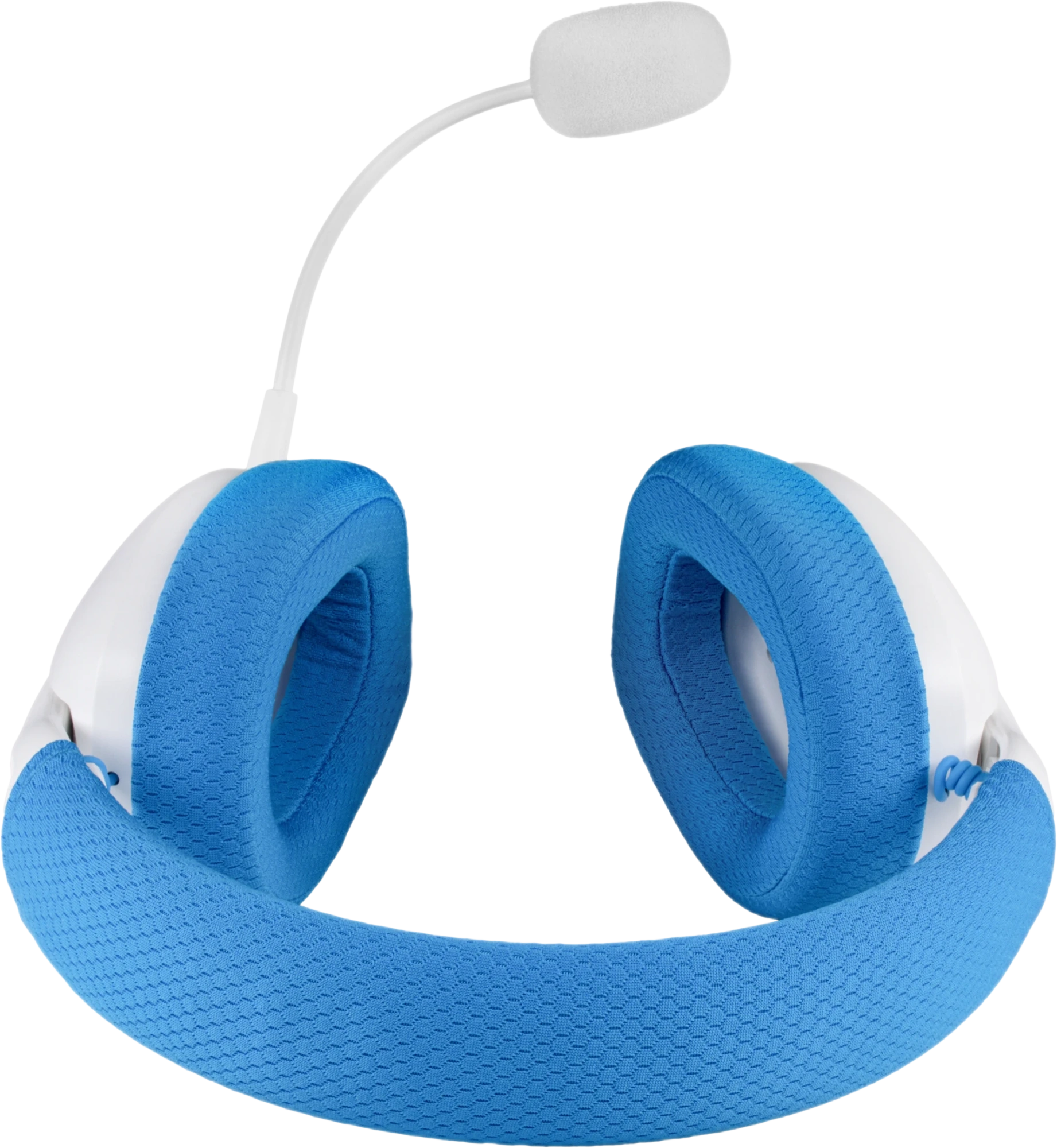 Наушники-гарнитура игровые беспроводные Redragon Ire Pro белый+синий (71539)