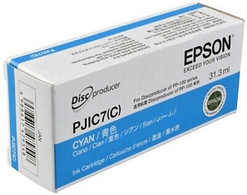 Картридж Epson C13S020688 Discproducer Ink PJIC7(C), Cyan (C13S020688)
