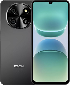 Смартфон Oscal Tiger 8 5G, 4/128GB - Platinum Black (TIGER 8 PLATINUM BLACK 4/128GB)