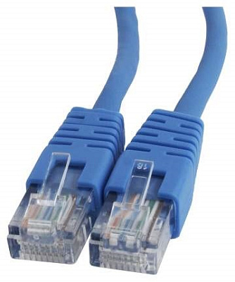 Патч-корд UTP Cablexpert, кат. 5e, 5м, синий (PP10-5M/B)