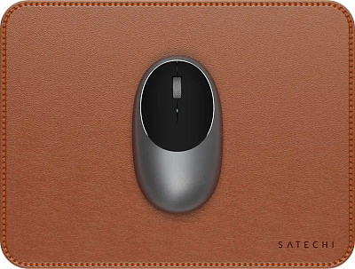 Коврик для мыши SATECHI Vegan-Leather Premium Mouse Pad, Brown (ST-LMPN)