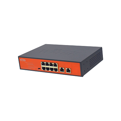 Коммутатор неуправляемый Wi-Tek WI-PS210G v4  (WI-PS210G v4)