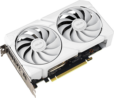 Видеокарта ASUS Dual Radeon RX 9060 XT 16GB GDDR6 White Edition (DUAL-RX9060XT-16G-WHITE)