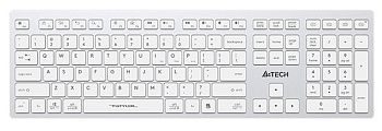 Клавиатура беспроводная A4tech Fstyler FBX50C White (FBX50C White)