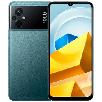 Смартфон POCO M5, 4/64GB, Green (22071219CG/796500)