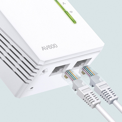 Сетевой адаптер Powerline Tp-Link TL-WPA4220 KIT(EU) (TL-WPA4220 KIT(EU))