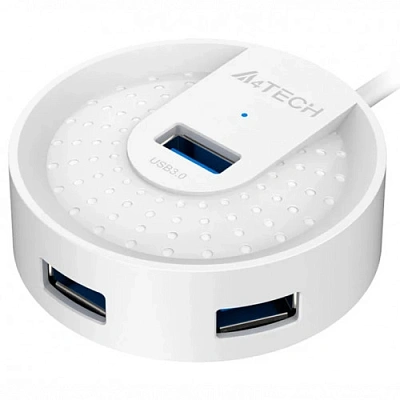 USB Хаб A4tech HUB-30-White (HUB-30-White)