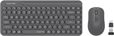 Клавиатура+мышь беспроводная A4tech Fstyler FG3200 Air 2 Grey (FG3200 Air 2 Grey)