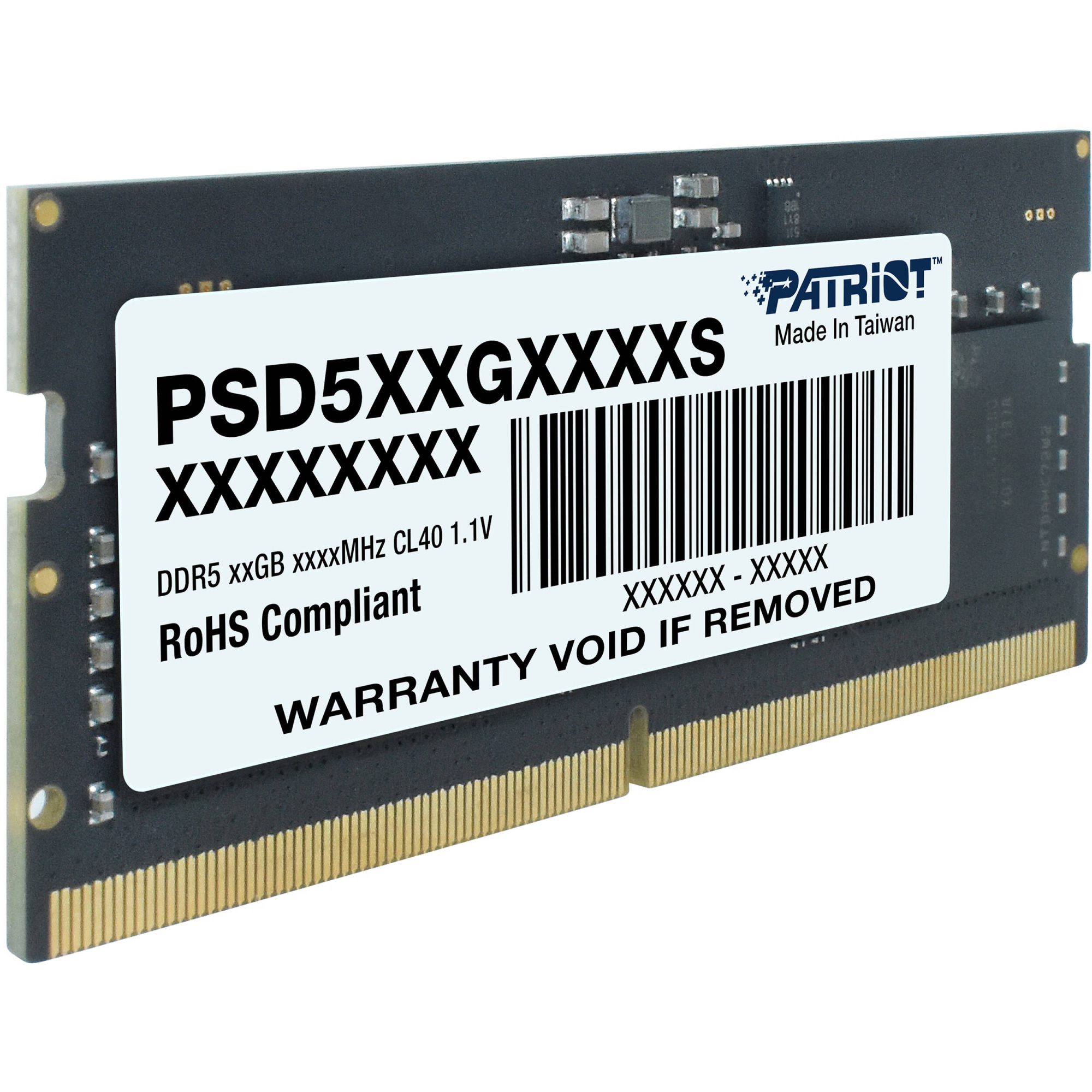 Оперативная память для ноутбука Patriot SL DDR5 32GB (PSD532G48002S)