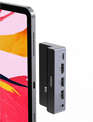 Адаптер UGREEN CM317 USB-C Multifunction Adapter for iPad Pro (70688)