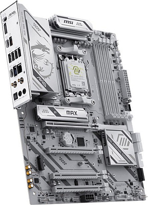 Материнская плата MSI MAG B850 GAMING PLUS MAX WIFI - Белая (MAG B850 GAMING PLUS MAX WIFI)