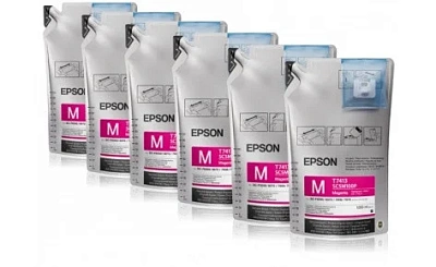 Набор картриджей Epson C13T773340 Magenta с пурпурными чернилами 6х1л  (C13T773340)