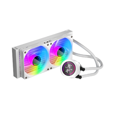 Кулер с водяным охлаждением 1STPLAYER TS4 240 WHITE (TS4-240-WH)