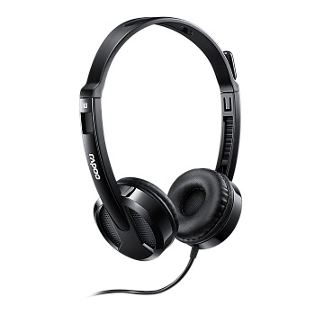 Гарнитура Rapoo H120, 1.9 m, USB, Black (18008)