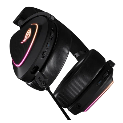Наушники ASUS A701 ROG DELTA II/BLK//HS,BLK (90YH03W0-BHUA00)