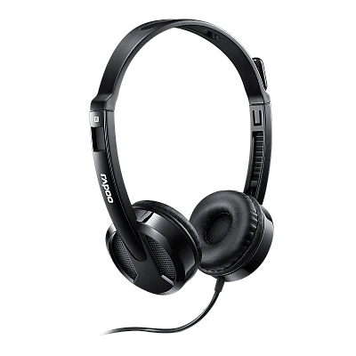 Гарнитура Rapoo H120, 1.9 m, USB, Black (18008)