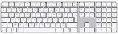 Клавиатура беспроводная Apple Magic Keyboard с Touch ID и цифровой панелью (MXK73RS/A)