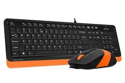 Клавиатура+мышь A4tech F1010-ORANGE Fstyler USB (F1010-ORANGE Fstyler)