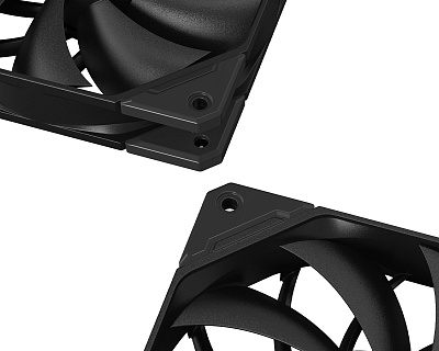 Вентилятор для корпуса ID-Cooling TF-12025-Pro Black (ID-FAN-TF-12025-PRO BLACK)