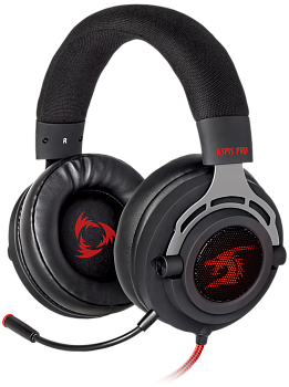  Наушники-гарнитура игровые Defender Aspis Pro черный (64221)