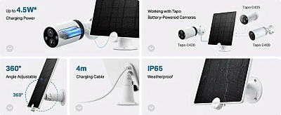 Солнечная панель Tapo A200 ((Tapo A200(UN))