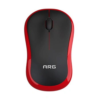 Мышь беспроводная ARG MO2W, Black-Red (MO2W-BKR)