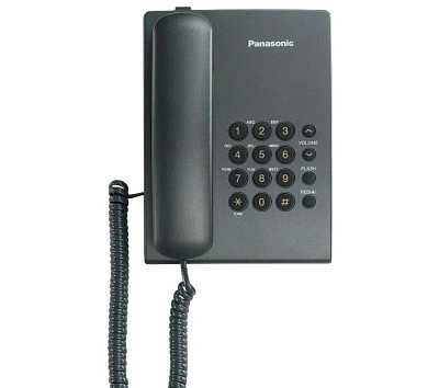 Телефон Panasonic KX-TS2350RU, черный (KX-TS2350CAB/RUB)