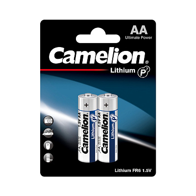 Батарейка CAMELION Lithium P7 FR6-BP2 2 шт. в блистере (FR6-BP2)