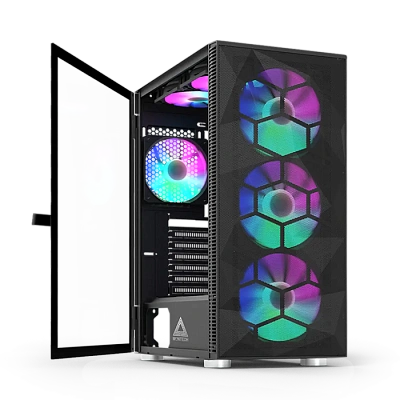 Корпус Montech X3 MESH, Черный (X3 MESH (B))