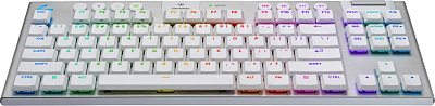 Клавиатура беспроводная игровая LOGITECH G915 X LIGHTSPEED TKL White/Tactile(920-012737)