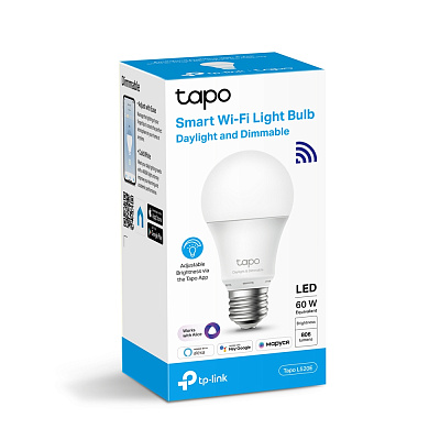 Умная диммируемая Wi-Fi лампа Tapo L520E  (Tapo L520E(EU))