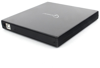 Внешний оптический привод Gembird DVD-USB-02, black, box (DVD-USB-02)