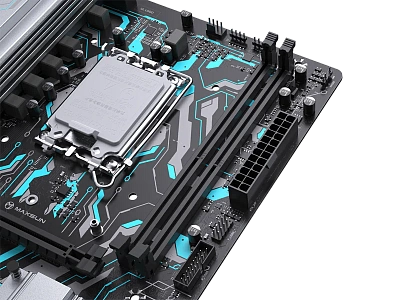 Материнская плата MaxSun B760M Gaming WiFi Gank V2 (B760M Gaming WiFi Gank V2)