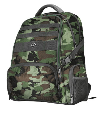 Рюкзак Trust GXT 1250G Hunter Gaming 17,3" зелёный-камуфляж (23868)