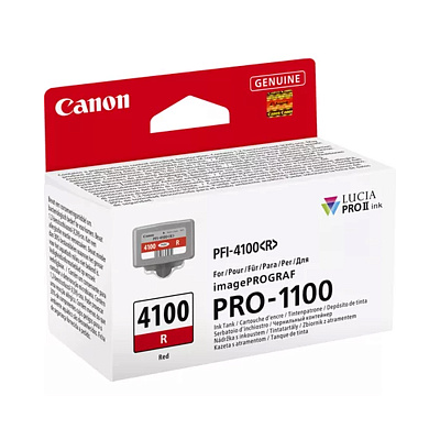 Чернильный картридж Canon PFI-4100 Red (6785C001AA)