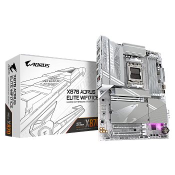 Материнская плата GIGABYTE X870 AORUS ELITE (X870 A ELITE WF7 ICE)