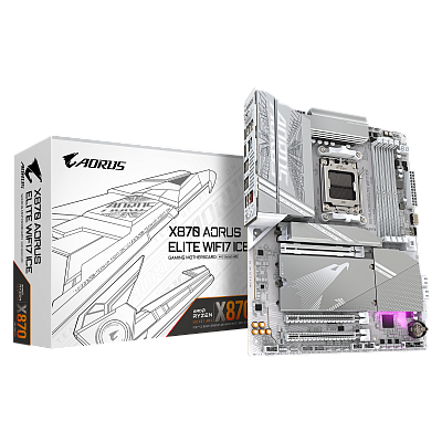 Материнская плата GIGABYTE X870 AORUS ELITE (X870 A ELITE WF7 ICE)