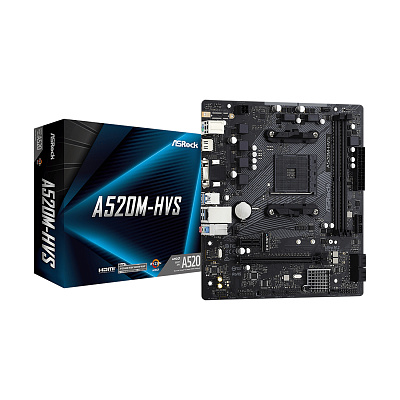 Материнская плата ASRock A520M-HVS (A520M-HVS)