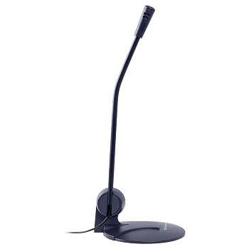 Микрофон компьютерный Defender MIC-117 черный, кабель 1,8 м (64117)