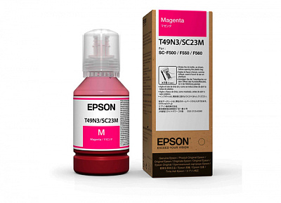 Контейнер с пурпурными чернилами Epson C13T49N300 для SC-F500 (C13T49N300)