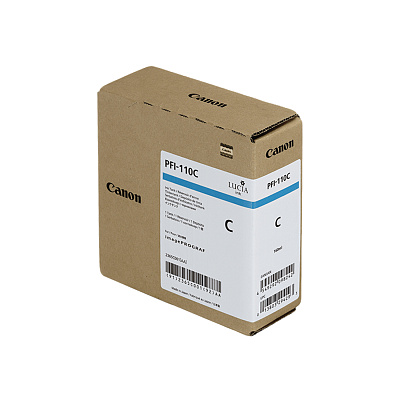 Чернильный картридж Canon PFI-110 Cyan (2365C001)