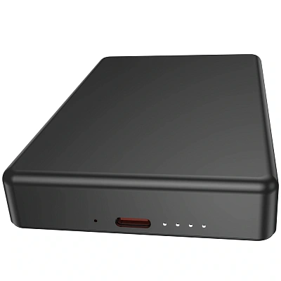 Портативный внешний аккумулятор Power Bank ARG 10000mAh Black Wireless ARGWB10 (ARGWB10) ( ARGWB10)