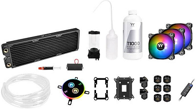 Система водяного охлаждения Thermaltake Pacific C360 DDC Soft Tube Water Cooling Kit (CL-W253-CU12SW-A)