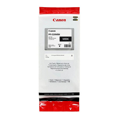 Чернила пигментные Canon Pigment Ink Tank PFI-320 MATTE BLACK  (2889C001AA)