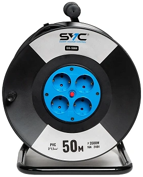 Удлинитель на катушке SVC GS-50M 50м. (GS-50M)